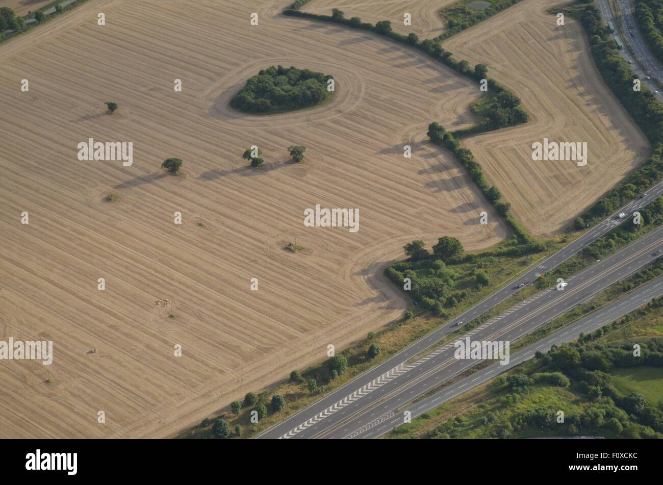 Antenna della campagna inglese Foto Stock