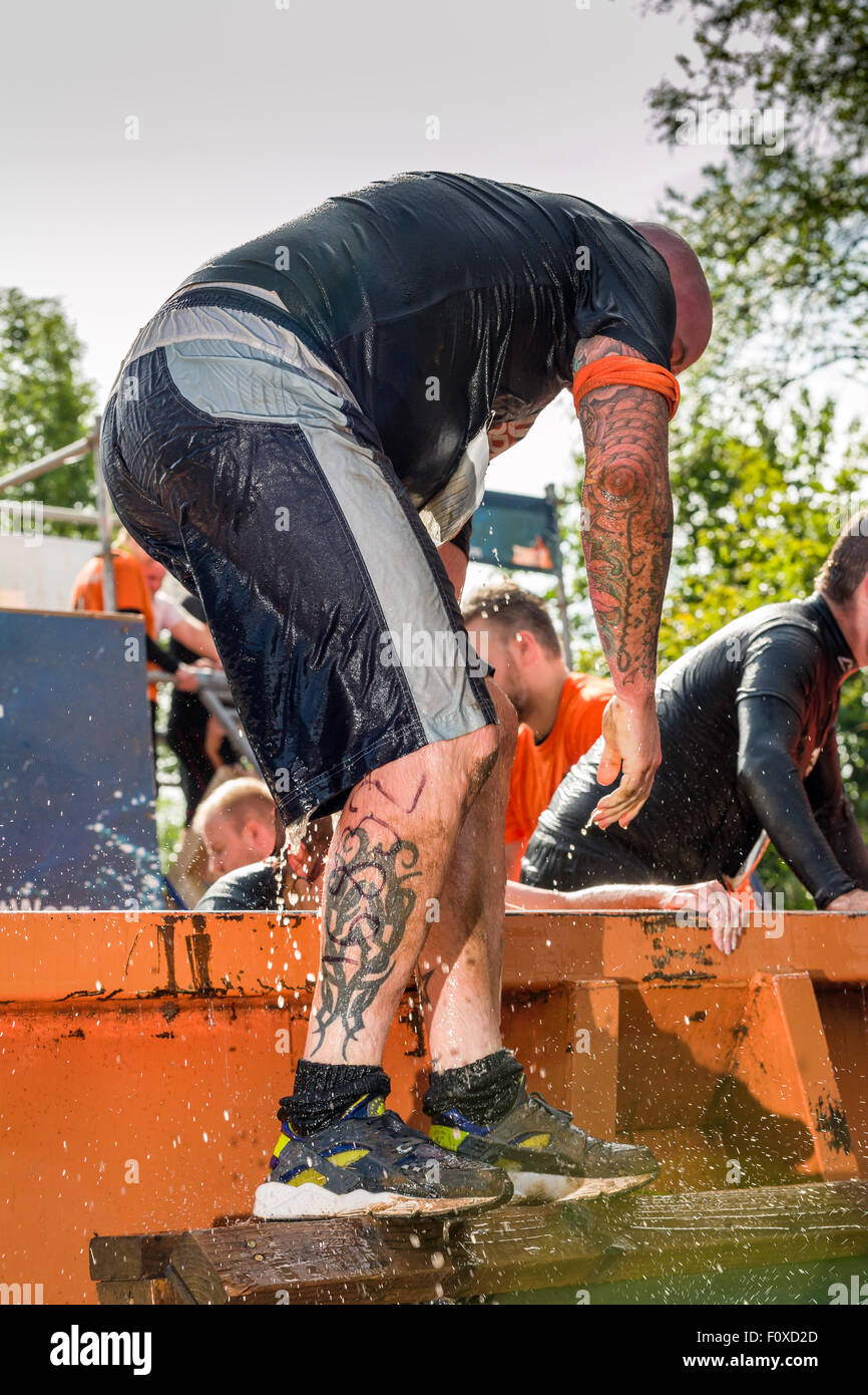 Robusto Mudder South West 2015 Foto Stock