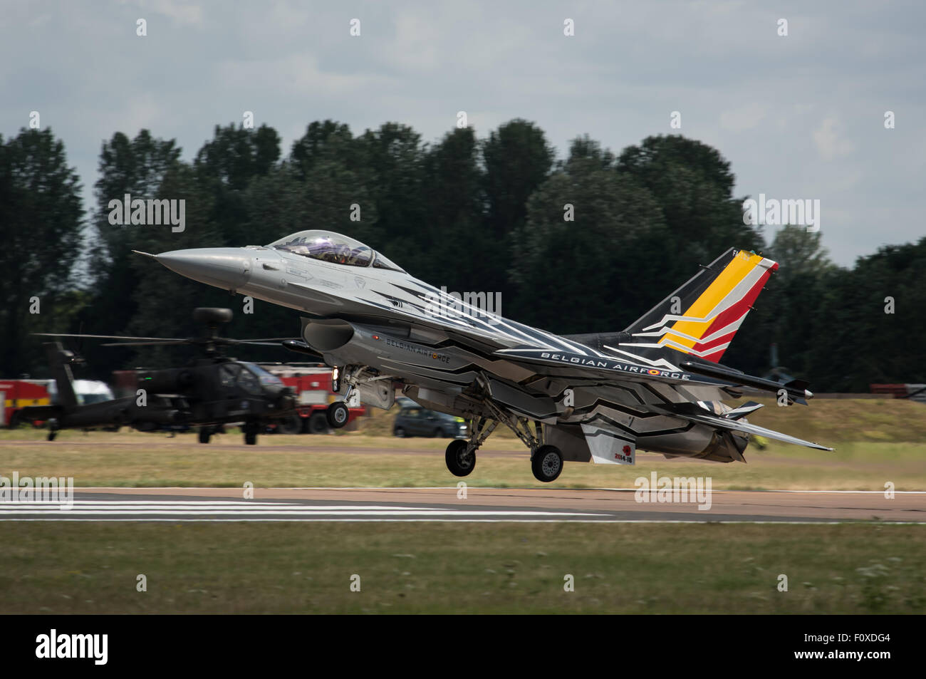 Belgio F-16 jet da combattimento Foto Stock