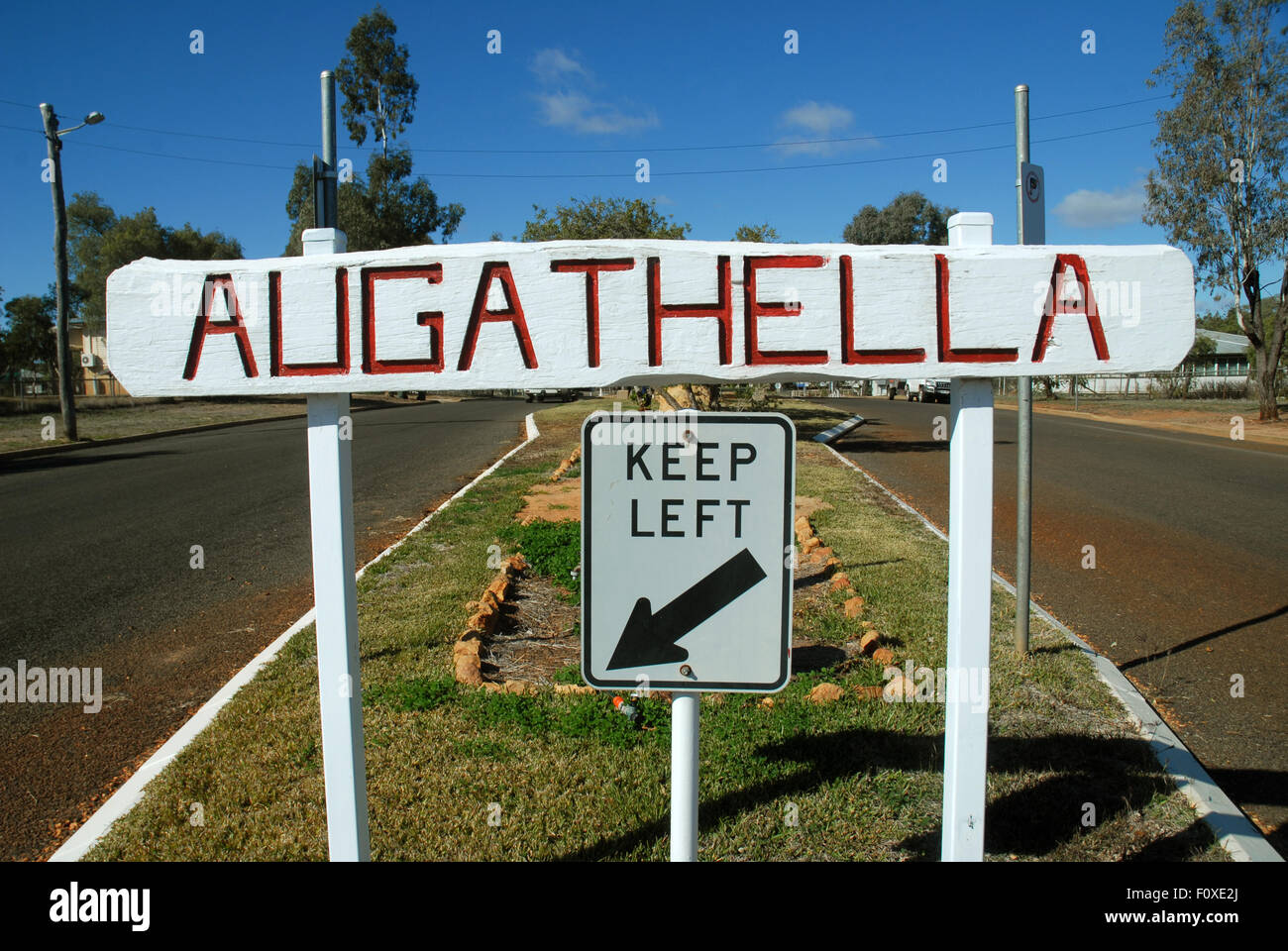 Augathella, Central West Queensland, Australia. Foto Stock