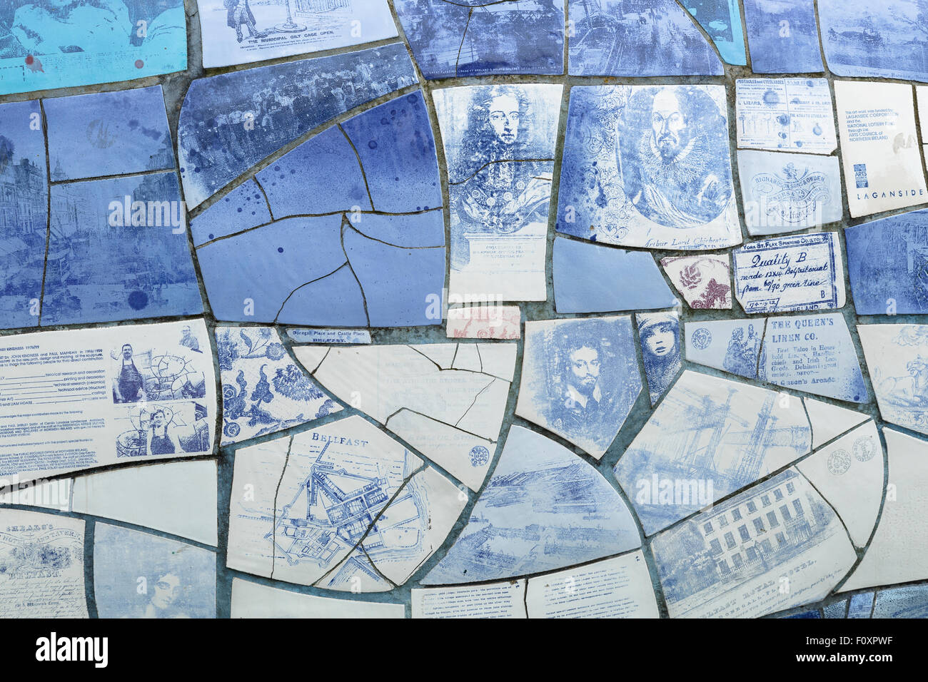 Bigfish, Belfast, Irlanda del Nord, Regno Unito, Europa Foto Stock