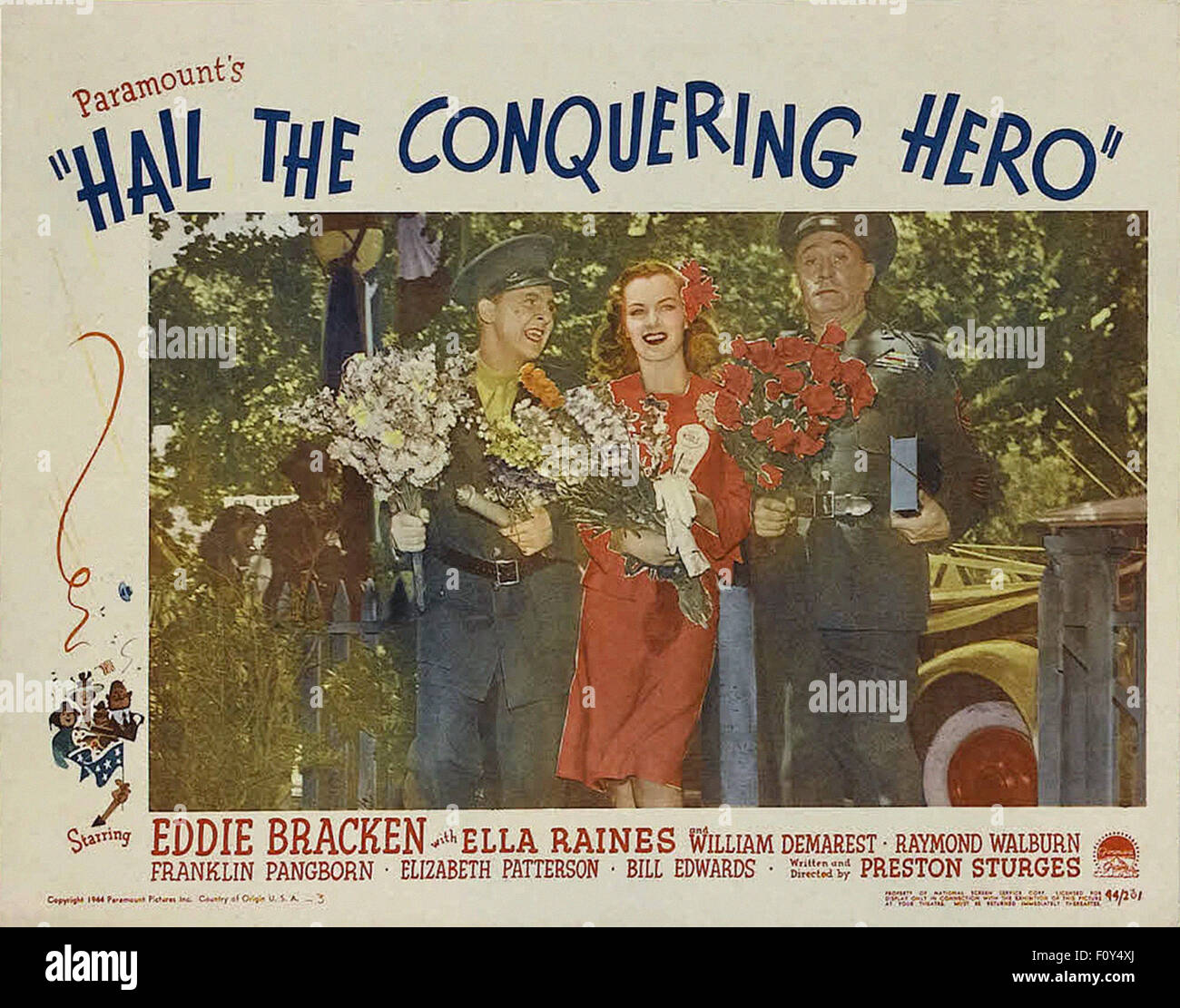 La grandine la conquista di Eroe - 02- poster del filmato Foto Stock