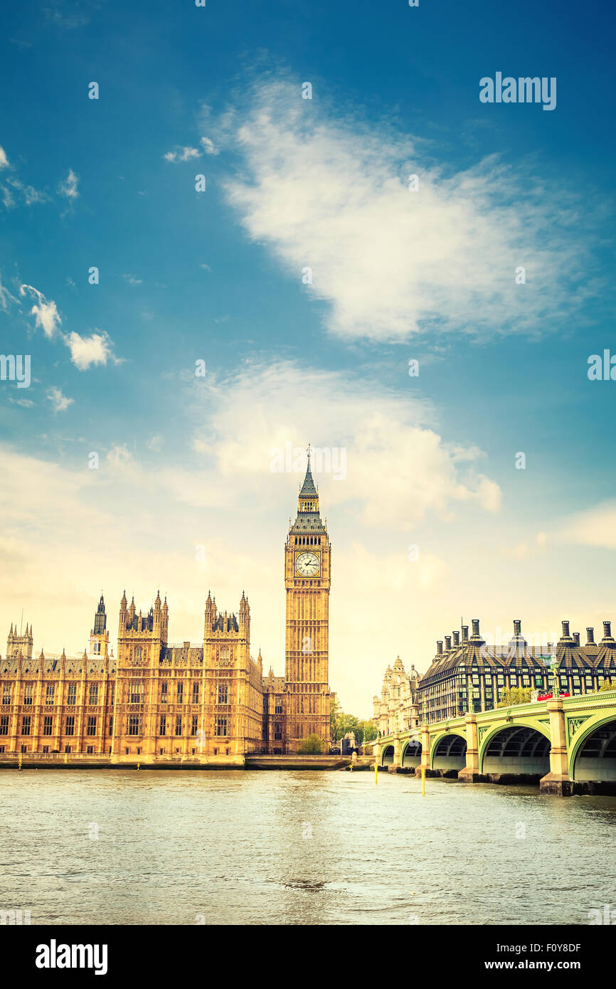 Big Ben di Londra Foto Stock