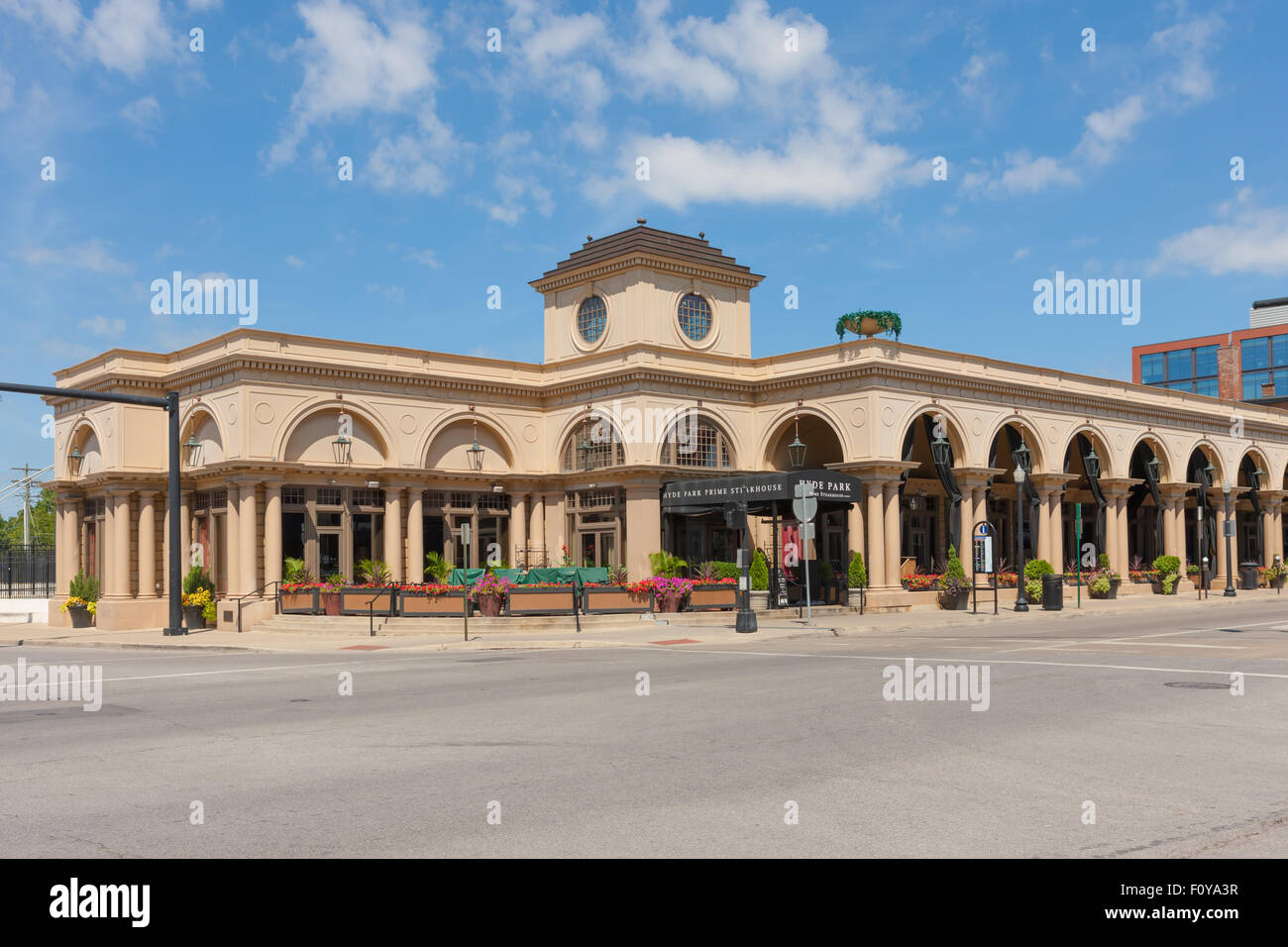 Hyde Park Prime Steakhouse in Columbus, Ohio. Foto Stock