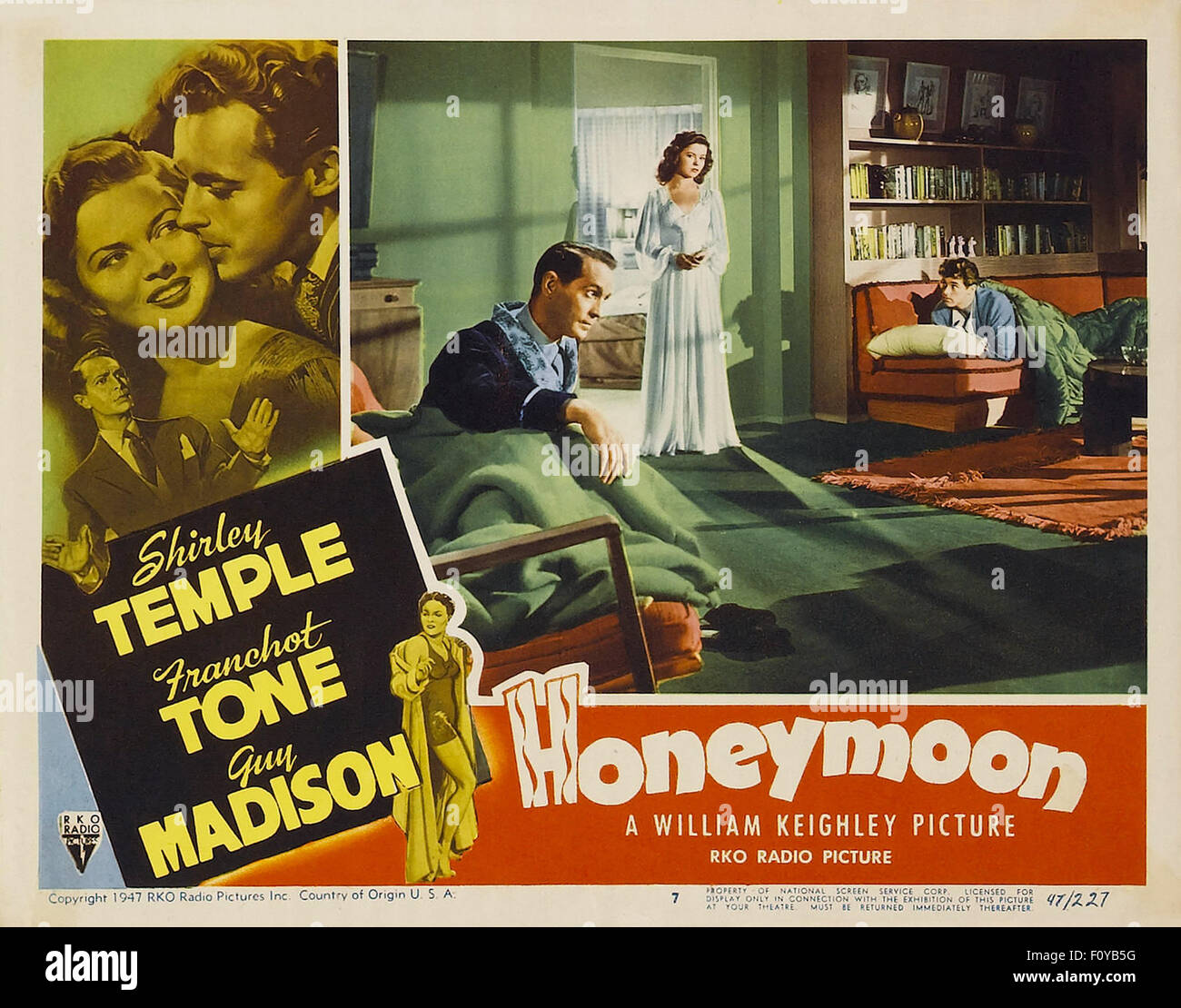Luna di miele (1947) - 01 - poster del filmato Foto Stock
