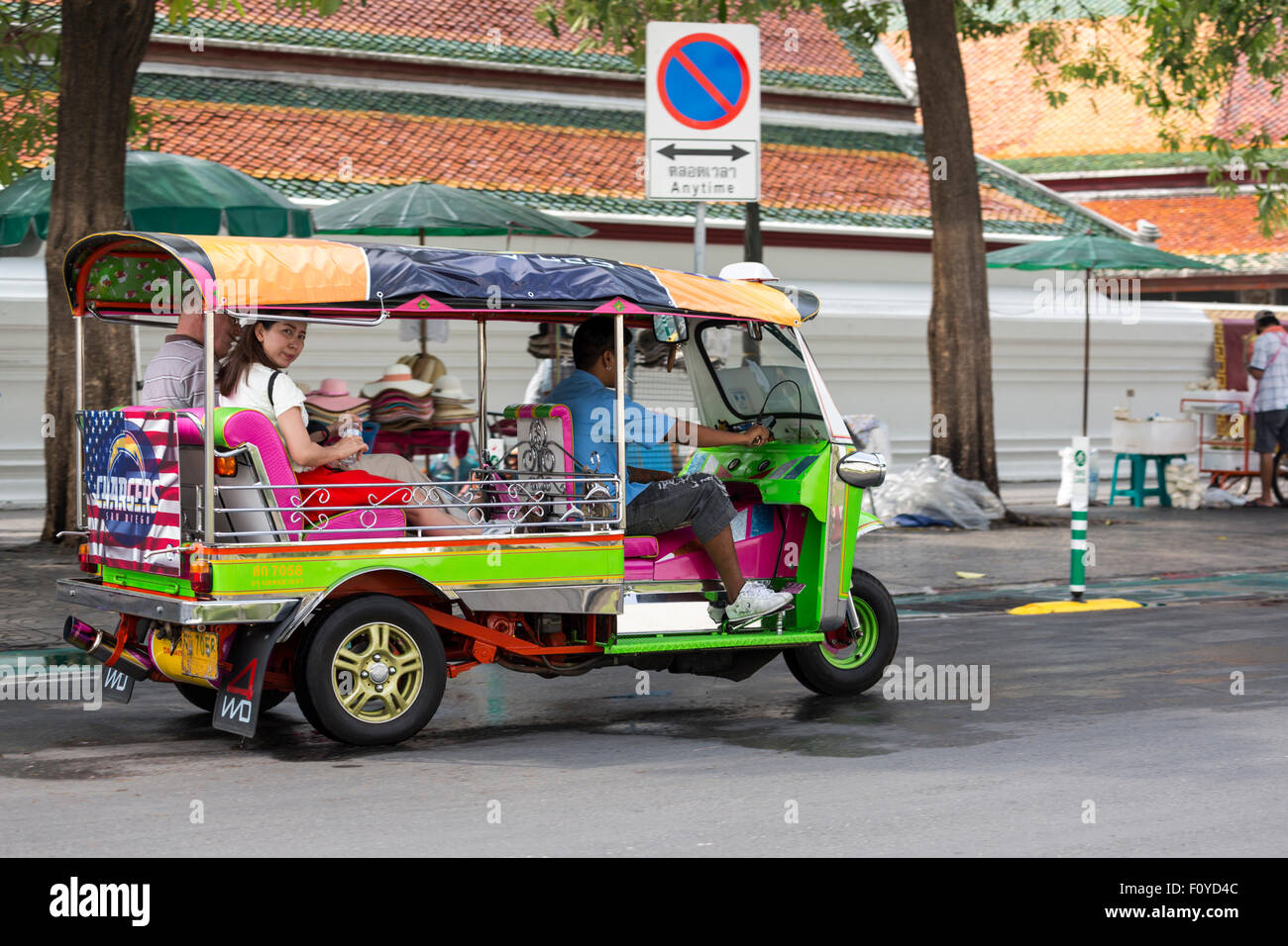 Tuk-tuk, Bangkok, Thailandia Foto Stock