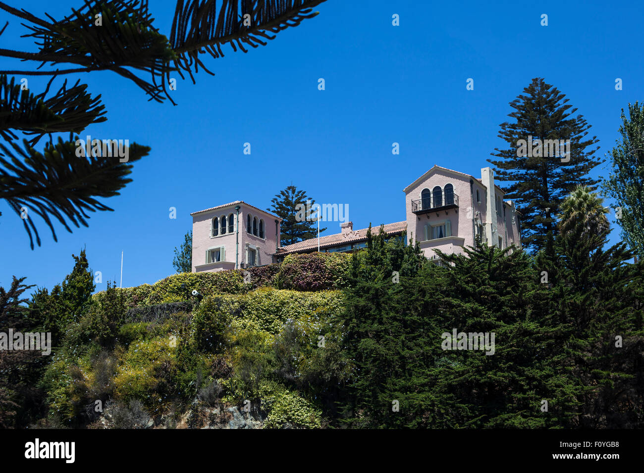 La residenza presidenziale, Viña del Mar, Cile Foto Stock
