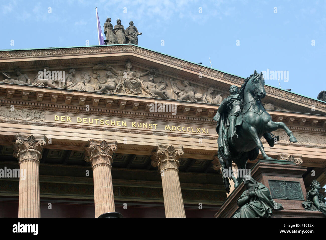 Berlino GERMANIA Kunst Galleria Foto Stock