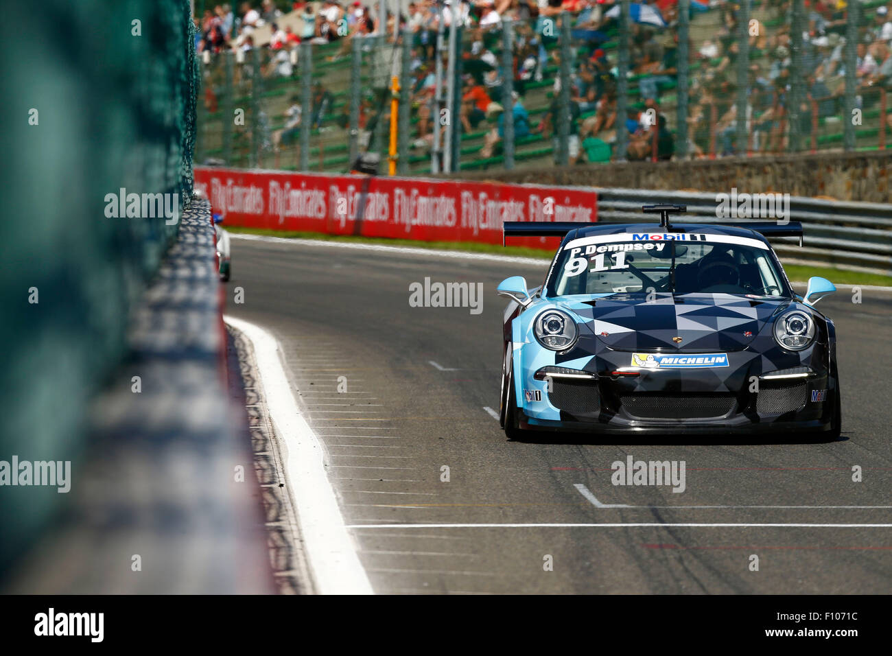 Motorsports: Porsche Mobil 1 Supercup Spa 2015, Patrick Dempsey (USA) Foto Stock