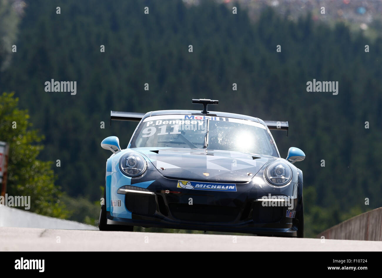 Motorsports: Porsche Mobil 1 Supercup Spa 2015, Patrick Dempsey (USA) Foto Stock