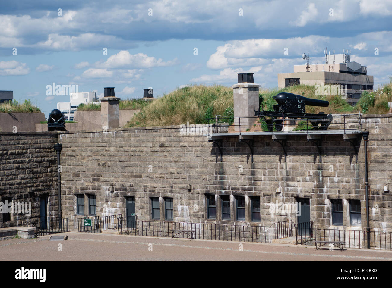 Citadel Hill Fort George Halifax Nova Scotia Canada Foto Stock