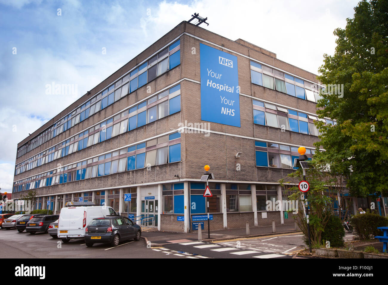 Watford General Hospital, Watford, Hertfordshire, Regno Unito Foto Stock