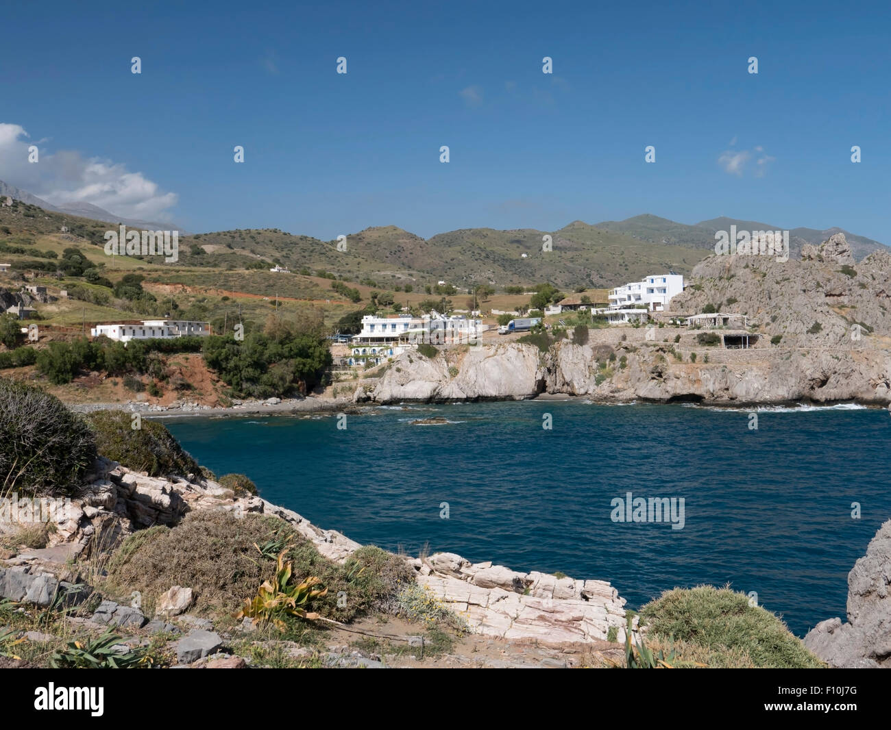 Agios Pavlos, Creta, Grecia. Foto Stock