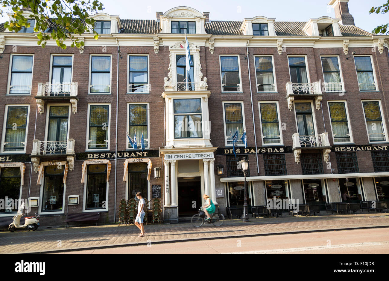 Des Pays-Bas Luden Center ristorante edificio, Utrecht, Paesi Bassi Foto Stock