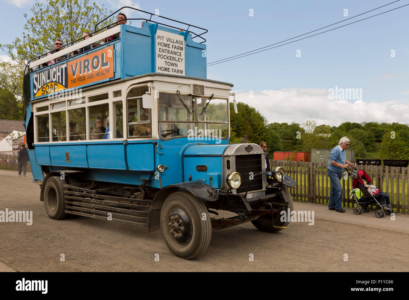 Beamish Open Air Museum Foto Stock
