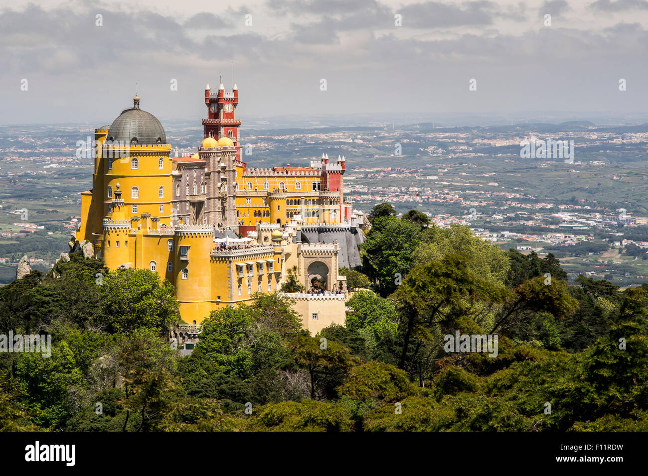 Palacio da Pena, Sintra, Portogallo Foto Stock