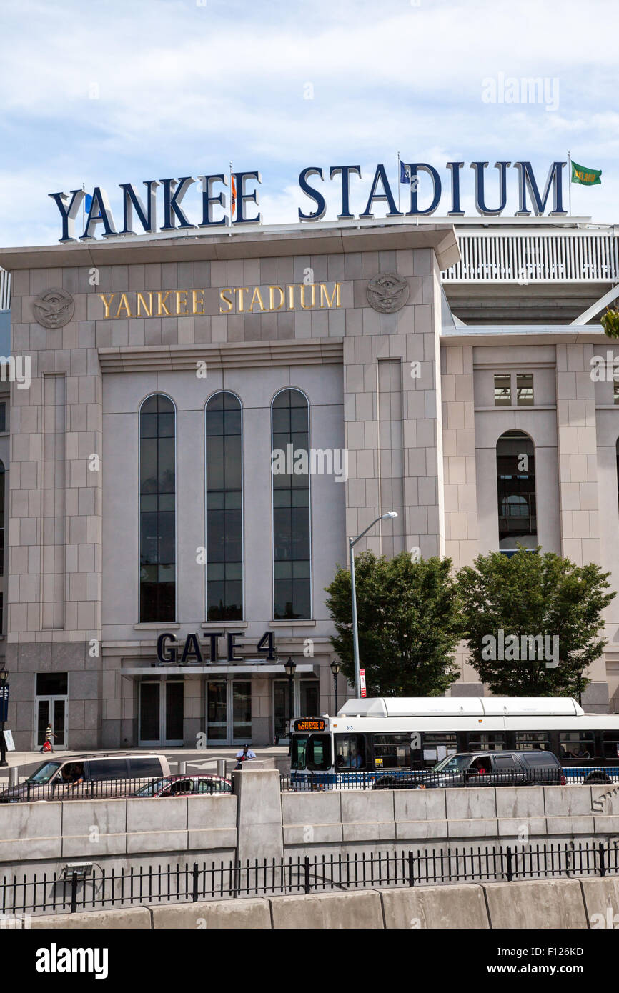 Yankee Stadium di New York City Foto Stock