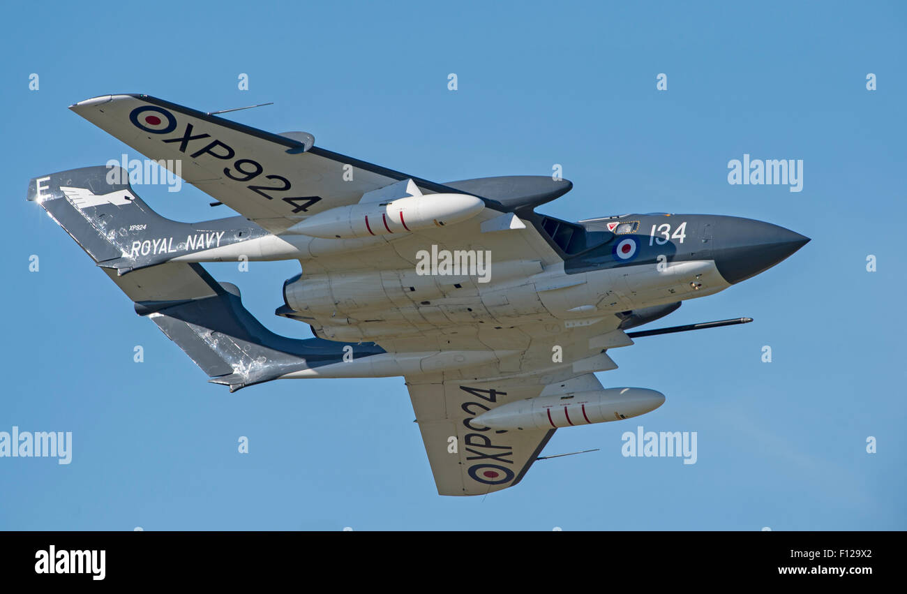 Royal Navy Sea Vixen a RNAS Culdrose aria giorno 2015 Foto Stock