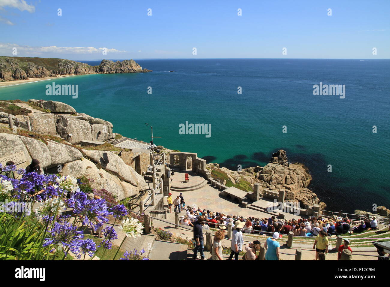 Minack Theatre, Cornwall, Inghilterra Foto Stock