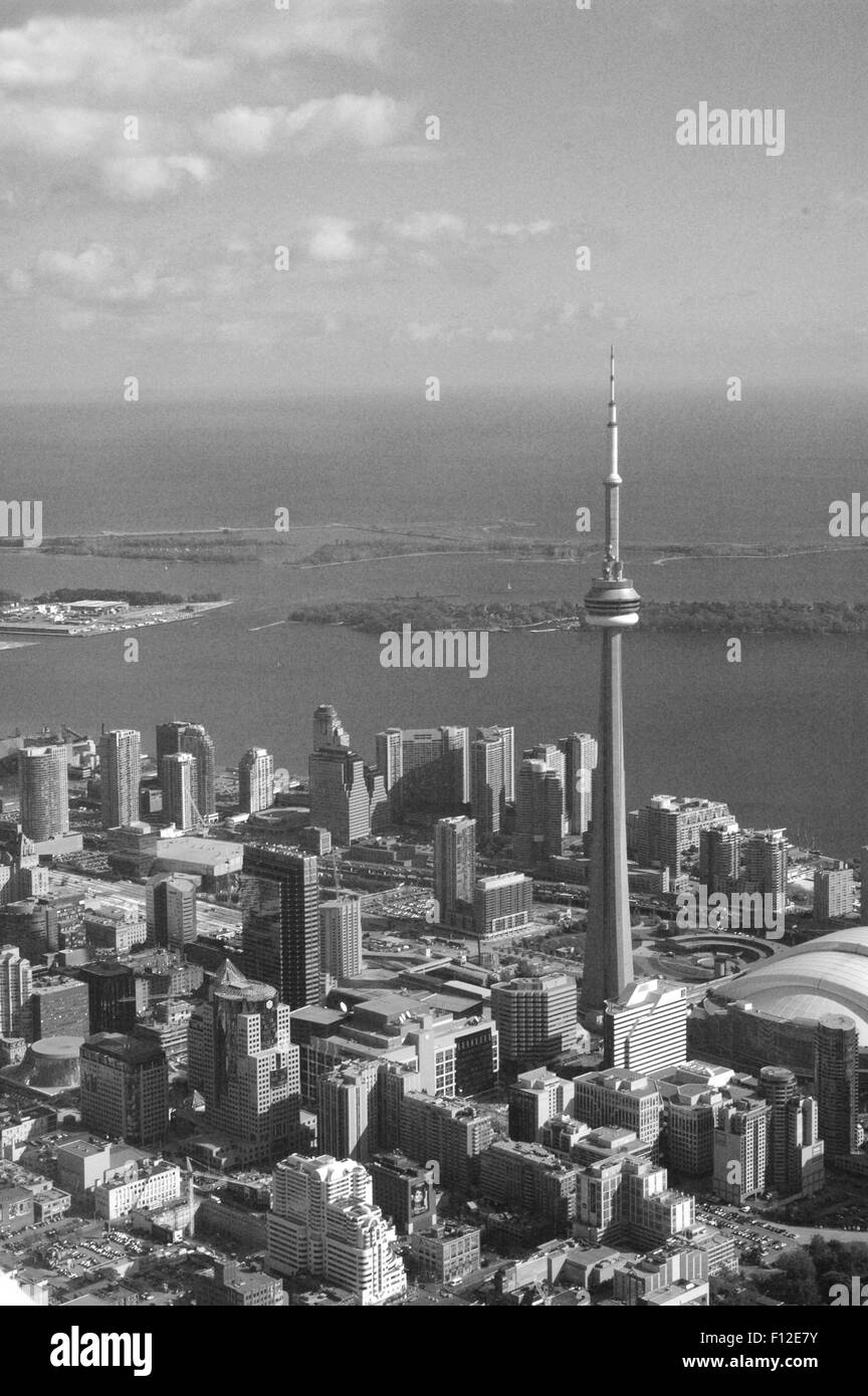 Toronto dall'aria Foto Stock