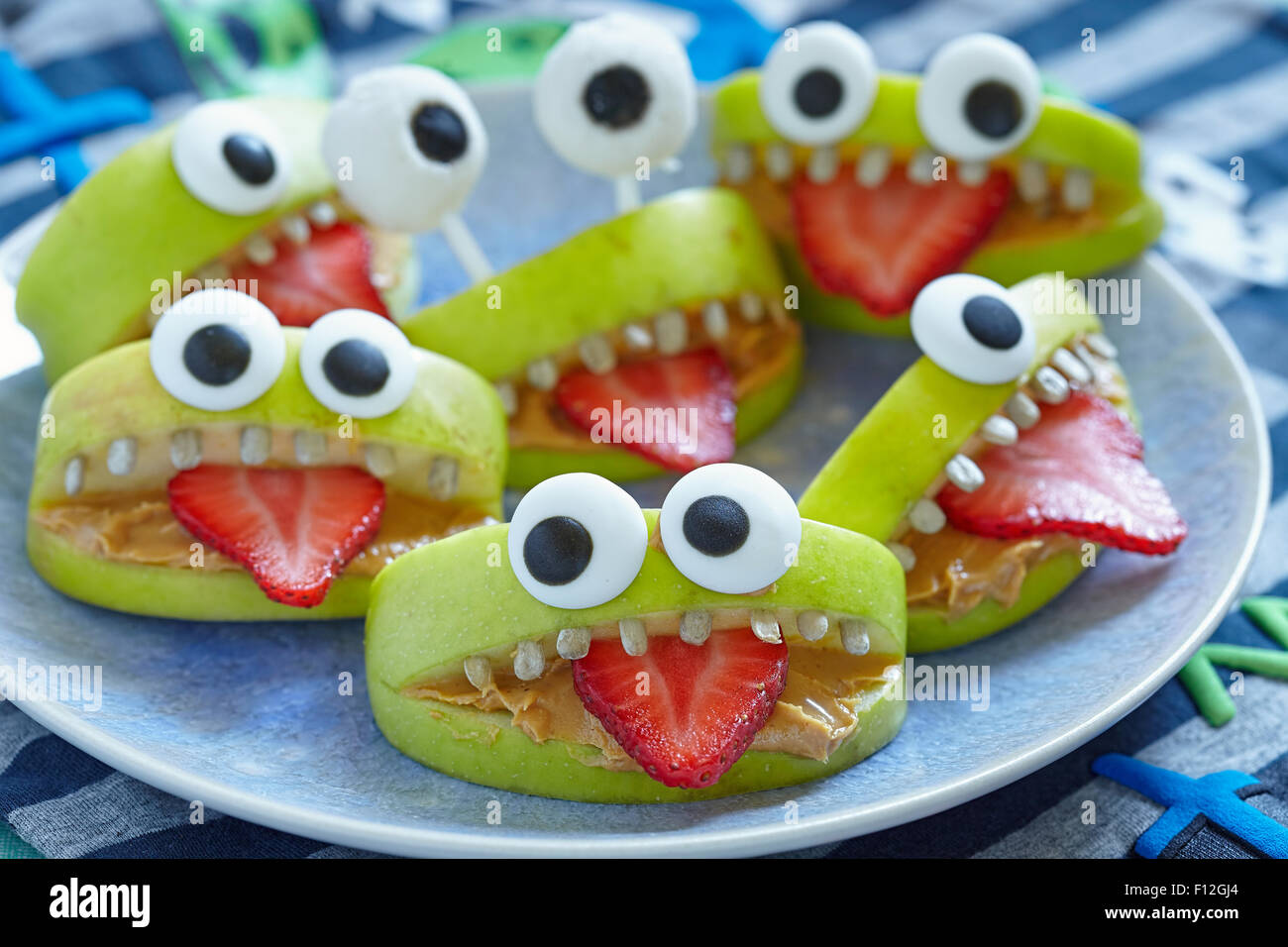 Spooky Halloween party mostri Foto Stock