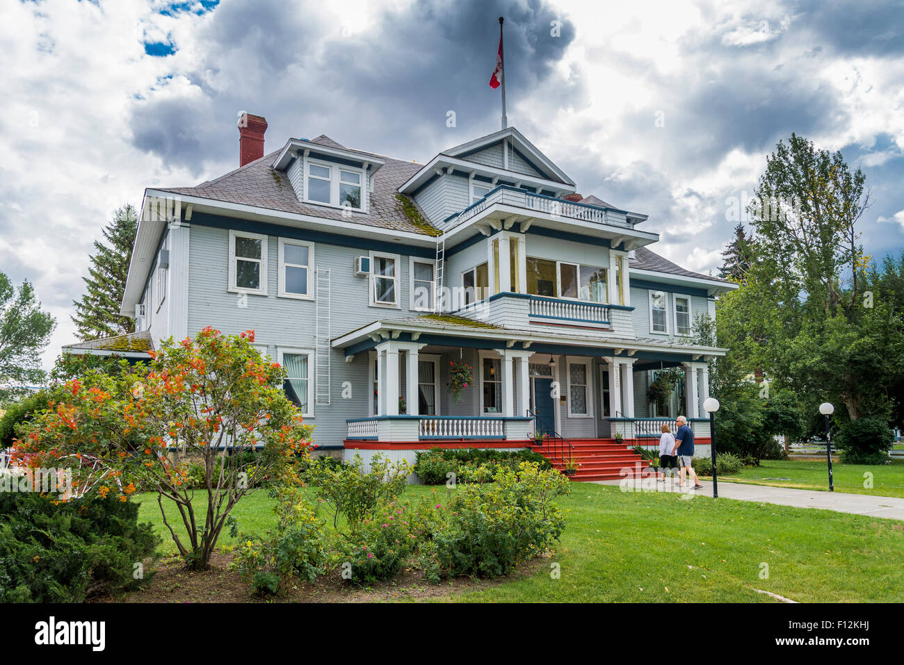 Storico Hotel Quilchena, Quilchena, vicino Merritt, British Columbia, Canada Foto Stock