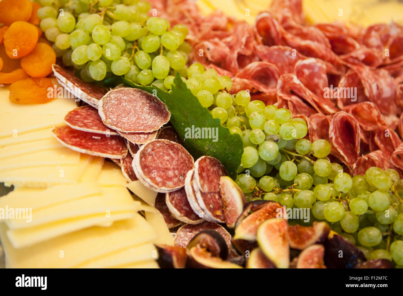 Antipasti per i membri' Cena presso Roblar Cantina Santa Ynez Valley, California Foto Stock