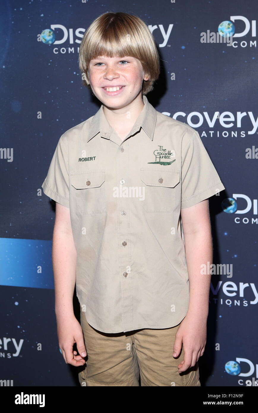 Discovery Channel il trentesimo anniversario party a Paley Centre for Media - Arrivi con: Robert Irwin dove: New York, Stati Uniti quando: 24 Giu 2015 Foto Stock