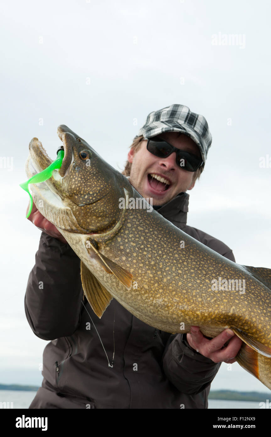 Namur Lake Lodge, northern Alberta, Foto Stock