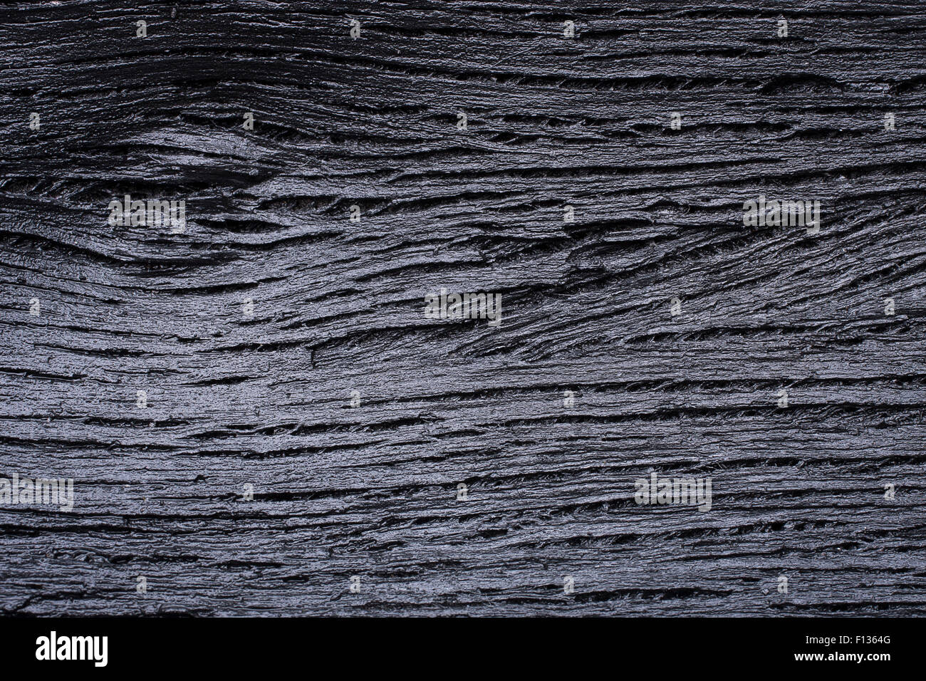 Gli sfondi e texture di nero di carbone di legno Foto Stock