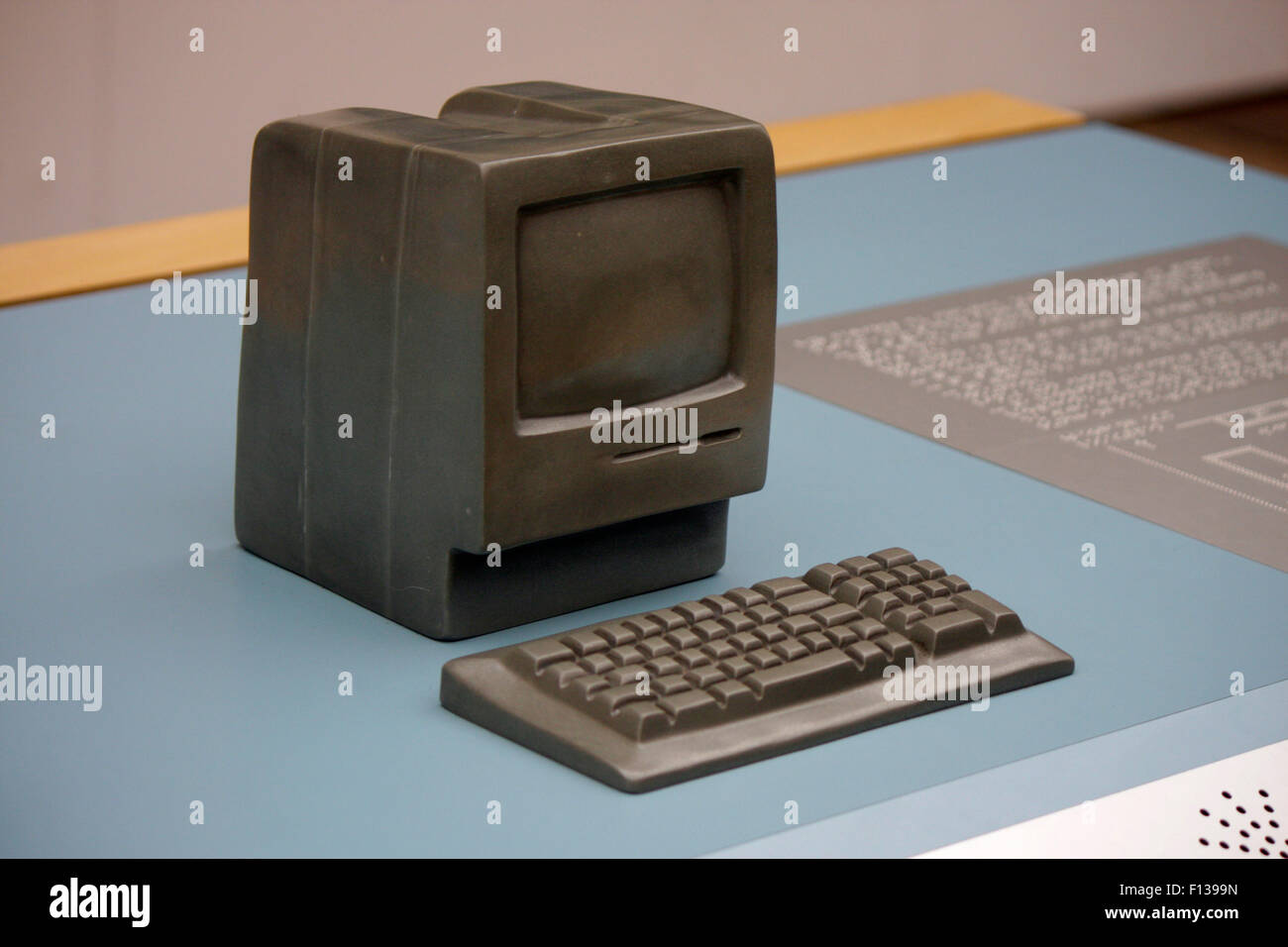 Modell eines (i computer Apple Macintosh) - Deutsches Technikmuseum, Berlino-Kreuzberg. Foto Stock