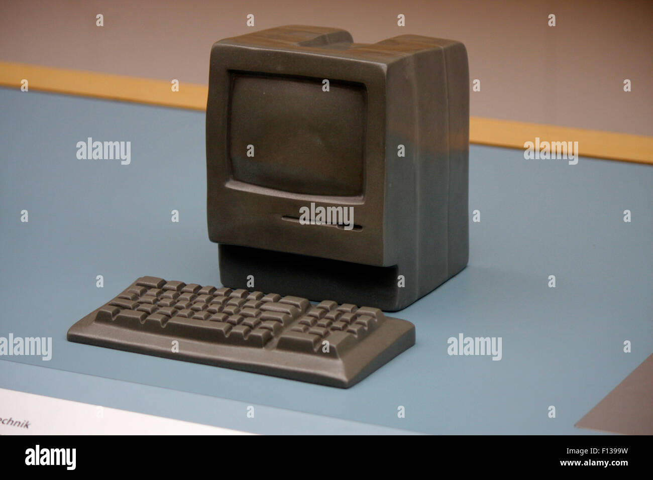 Modell eines (i computer Apple Macintosh) - Deutsches Technikmuseum, Berlino-Kreuzberg. Foto Stock