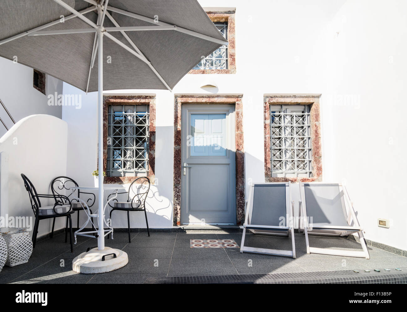 Casa vacanze in affitto a Imerovigli, Santorini, Cicladi Grecia Foto Stock