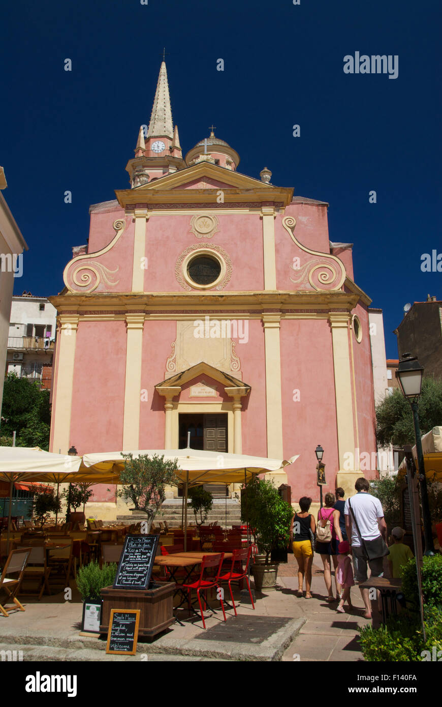 Calvi Église Sainte-Marie de Calvi Foto Stock