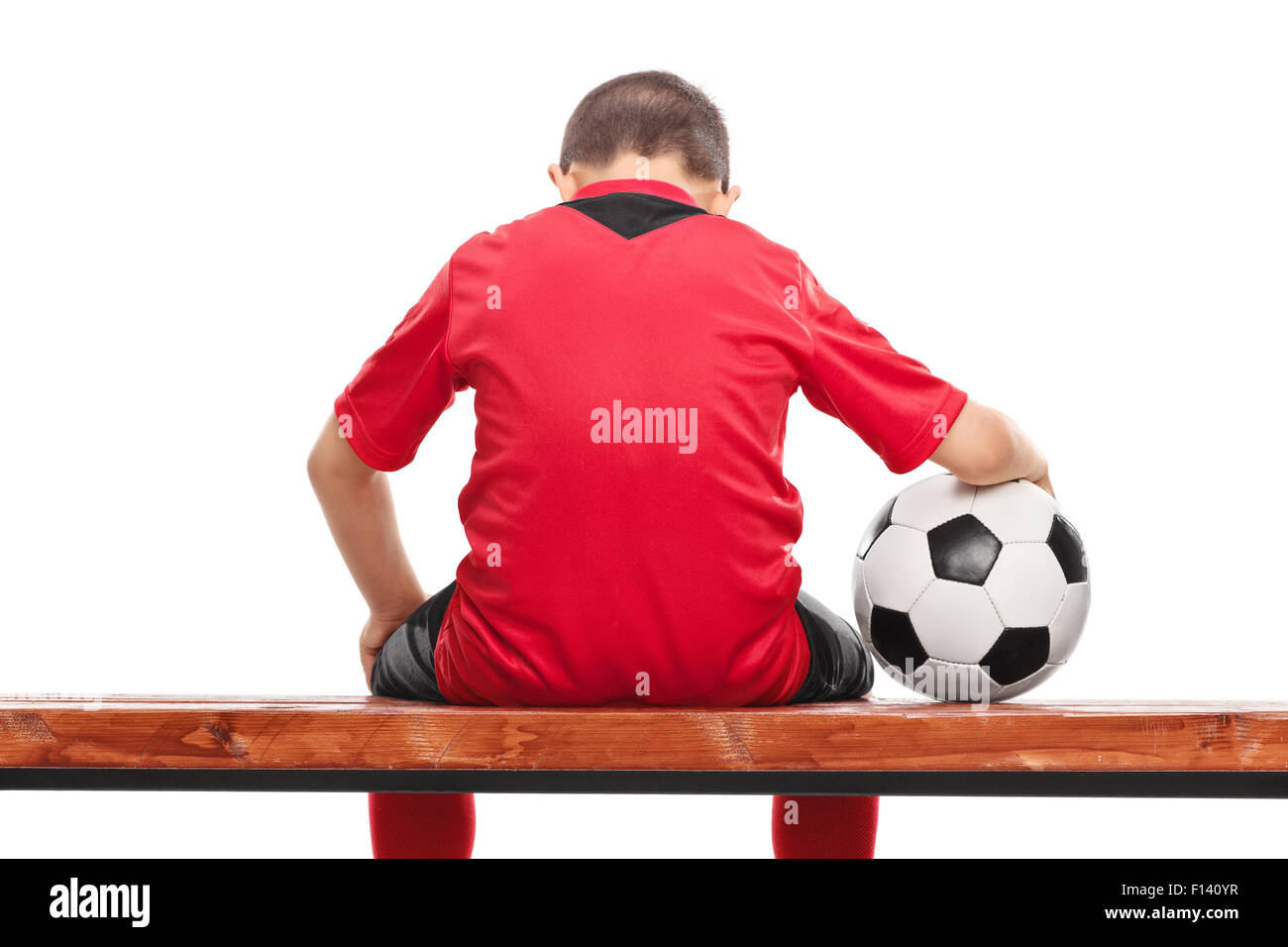 Child sad football immagini e fotografie stock ad alta risoluzione - Alamy