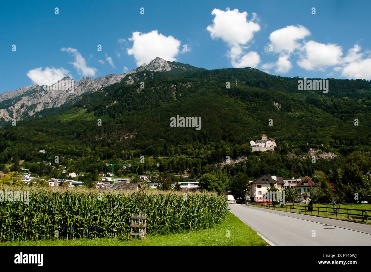 Vaduz - Liechtenstein Foto Stock