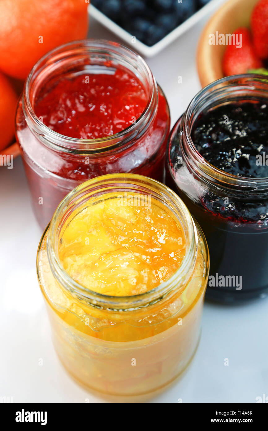 Marmellata d'arance Foto Stock