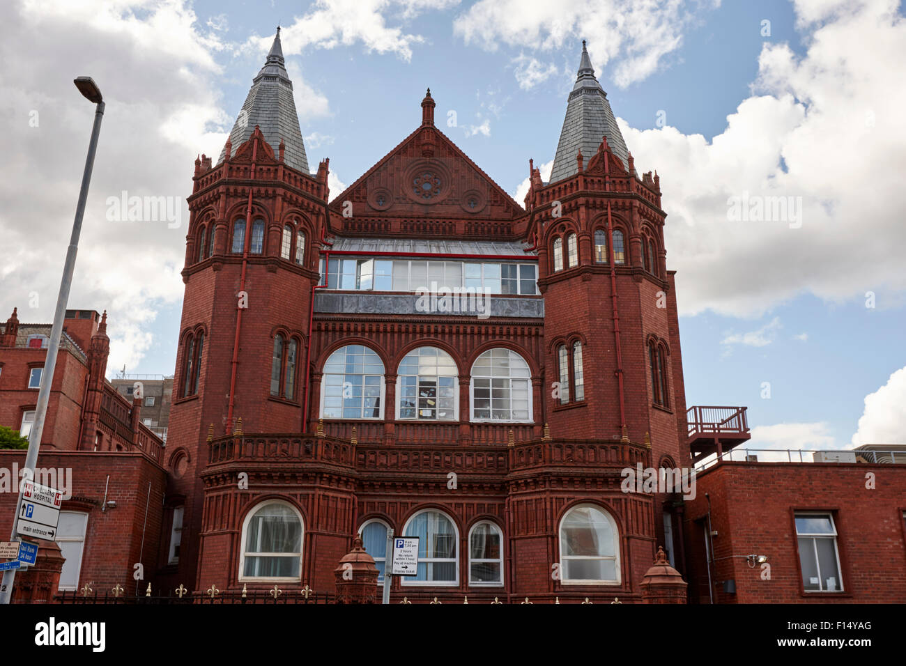 Il vecchio ospedale generale di edifici a Birmingham childrens hospital REGNO UNITO Foto Stock