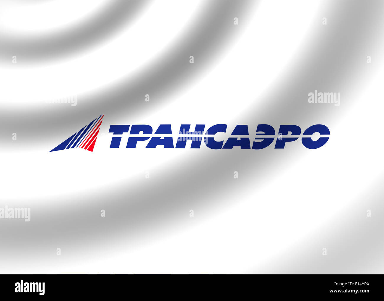 Trans aero icona logo bandiera emblema segno Foto Stock