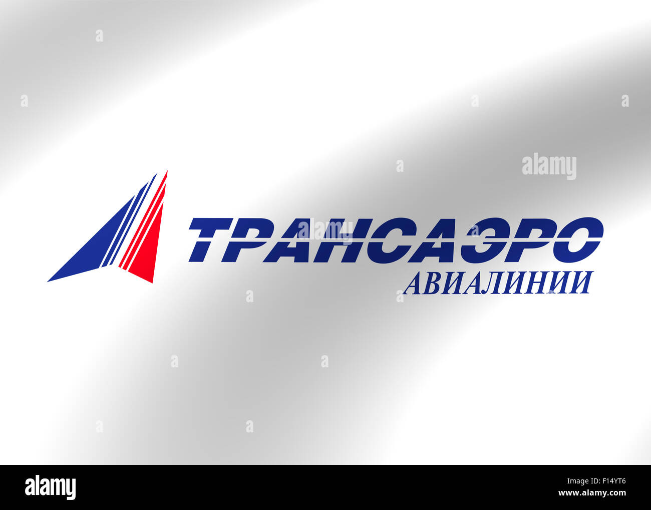 Trans aero icona logo bandiera emblema segno Foto Stock