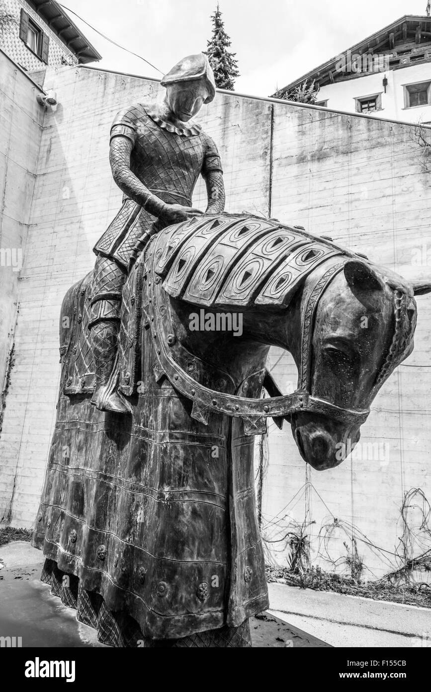 Viste intorno a San Moritz, Svizzera Foto Stock