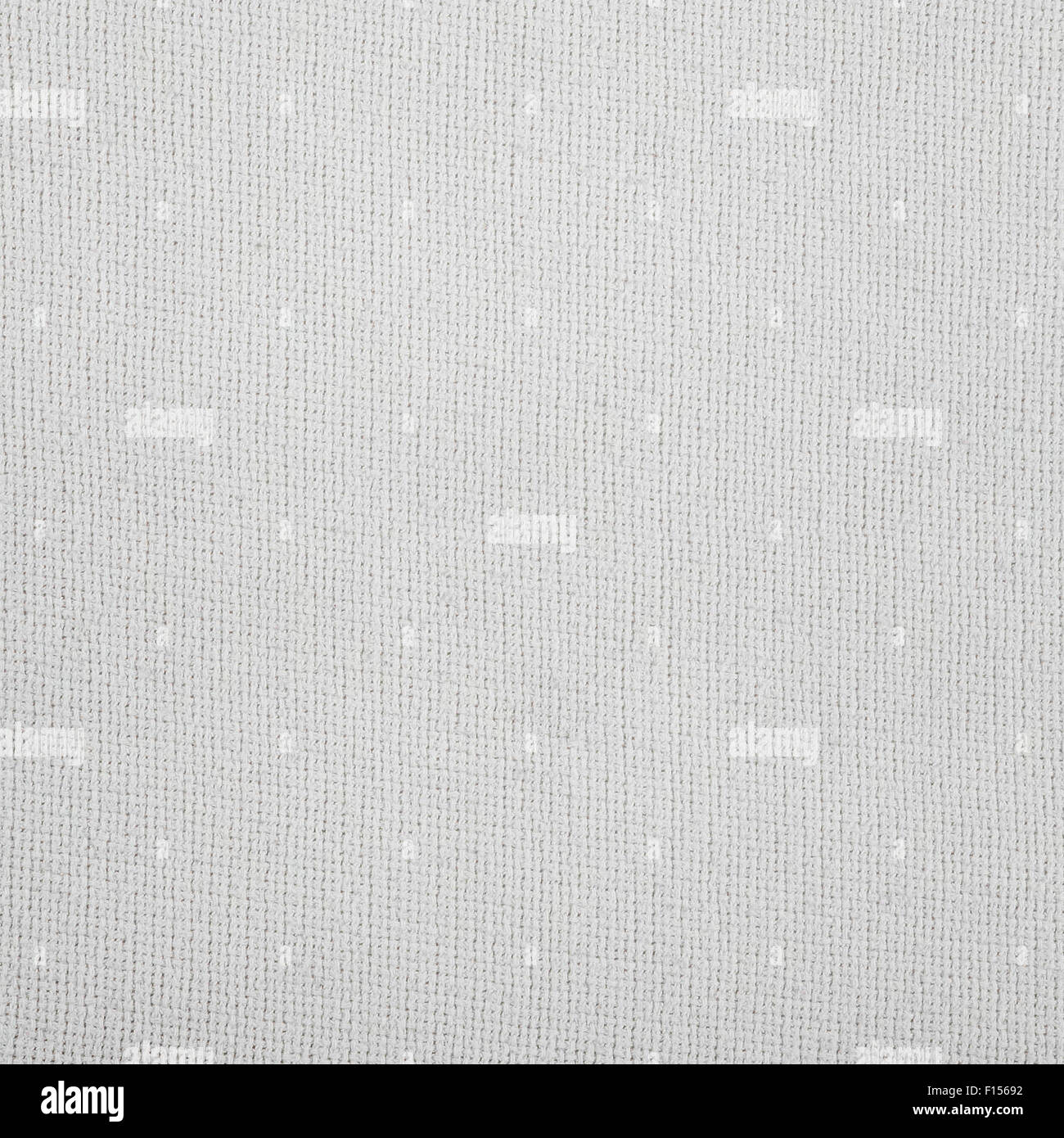 Bianco texture di tela di lino o di disegno a griglia texture Foto Stock