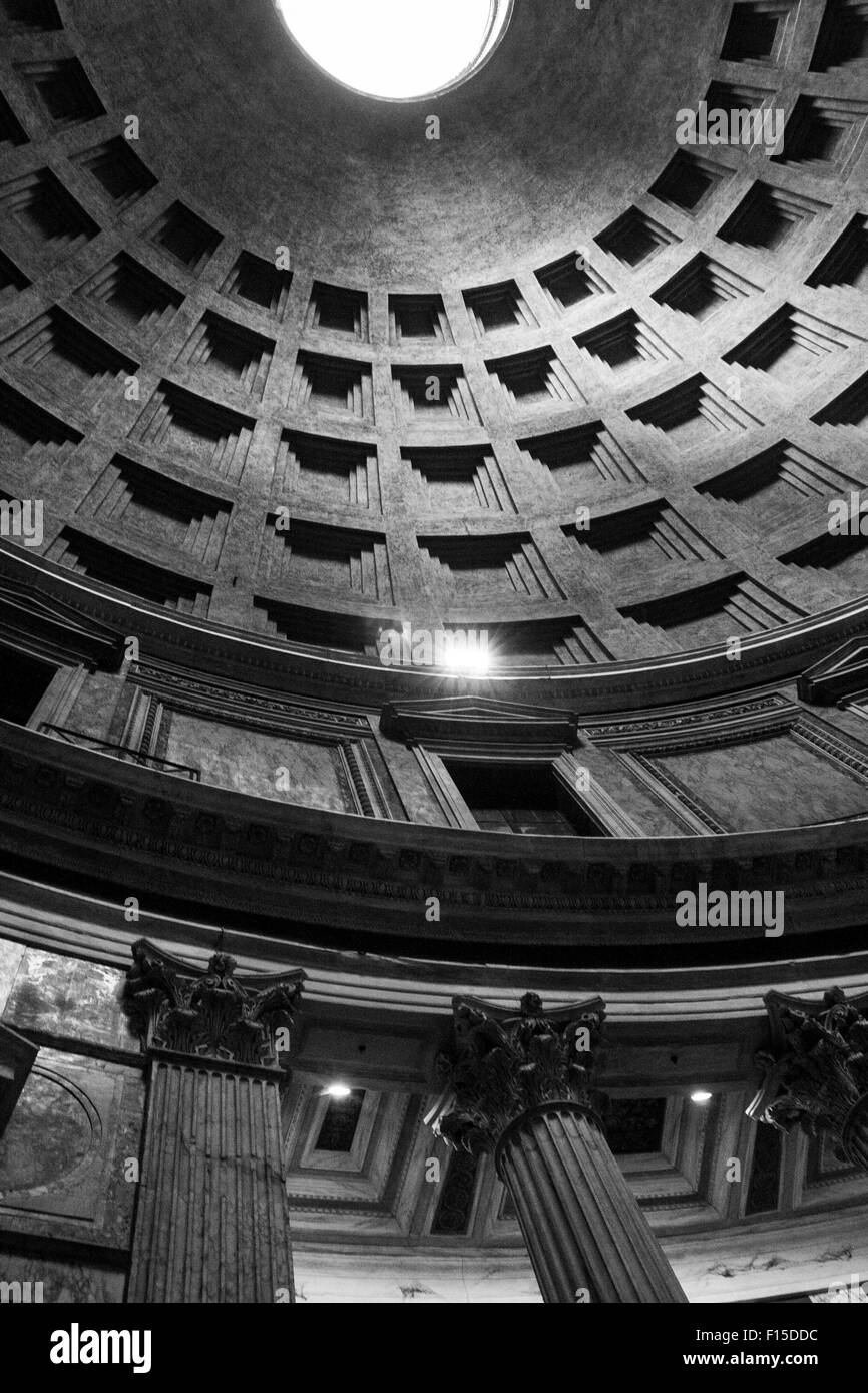 Pantheon a Roma, Italia Foto Stock