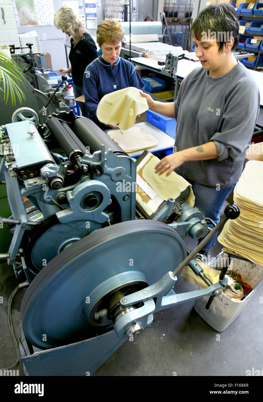 Le donne nel commercio specializzato Foto Stock