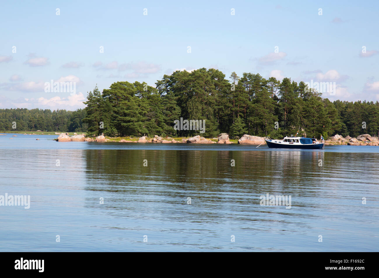 La nautica da diporto in Finlandia. Foto Stock