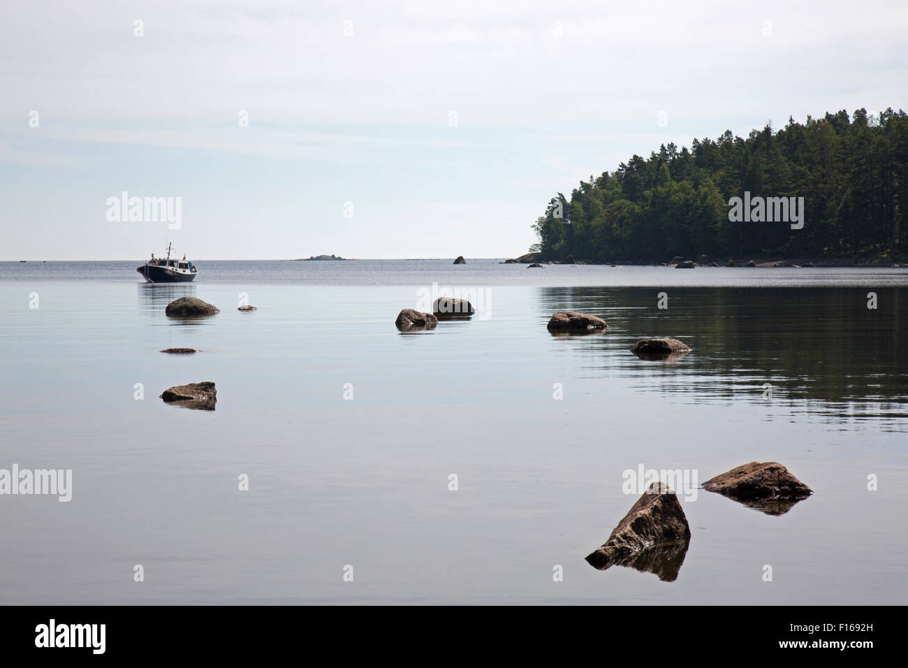 La nautica da diporto in Finlandia. Foto Stock