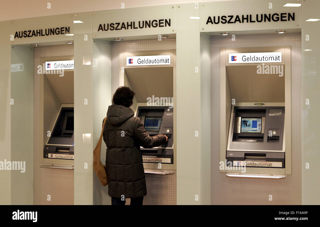 Sportelli bancomat Foto Stock