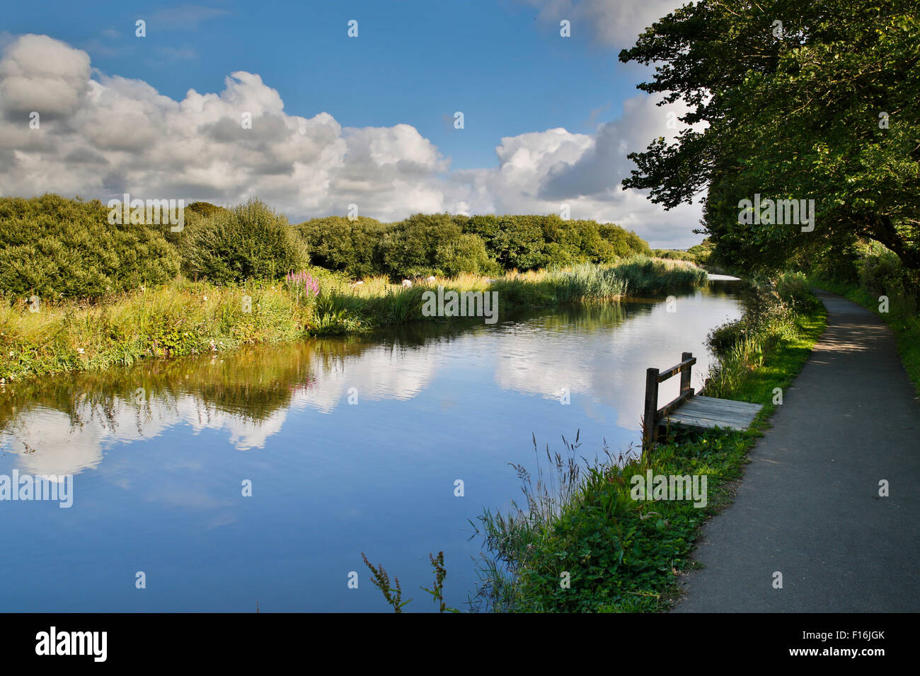 Bude Canal;; BUDE CORNWALL, Regno Unito Foto Stock
