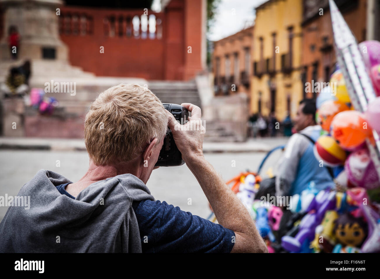 Rendendo la foto a San Miguel De Allende, Messico Foto Stock