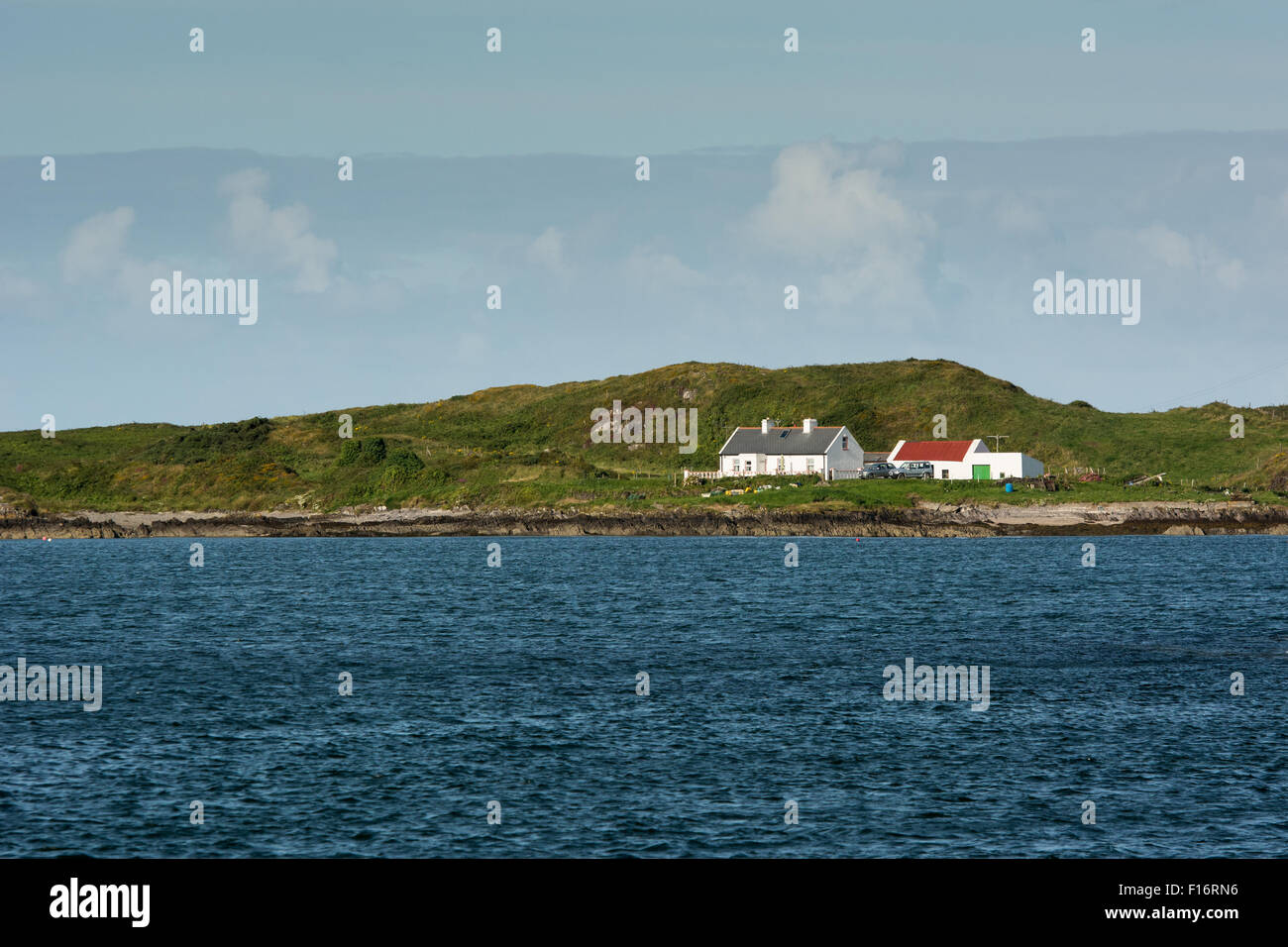 Lungo la selvaggia modo Atlantico sulla costa occidentale dell' Irlanda Foto Stock